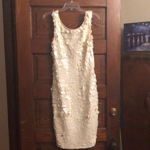 Stunning iridescent sheath dress